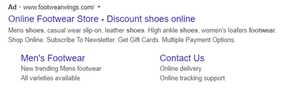 Creating google ads structured snippets-2